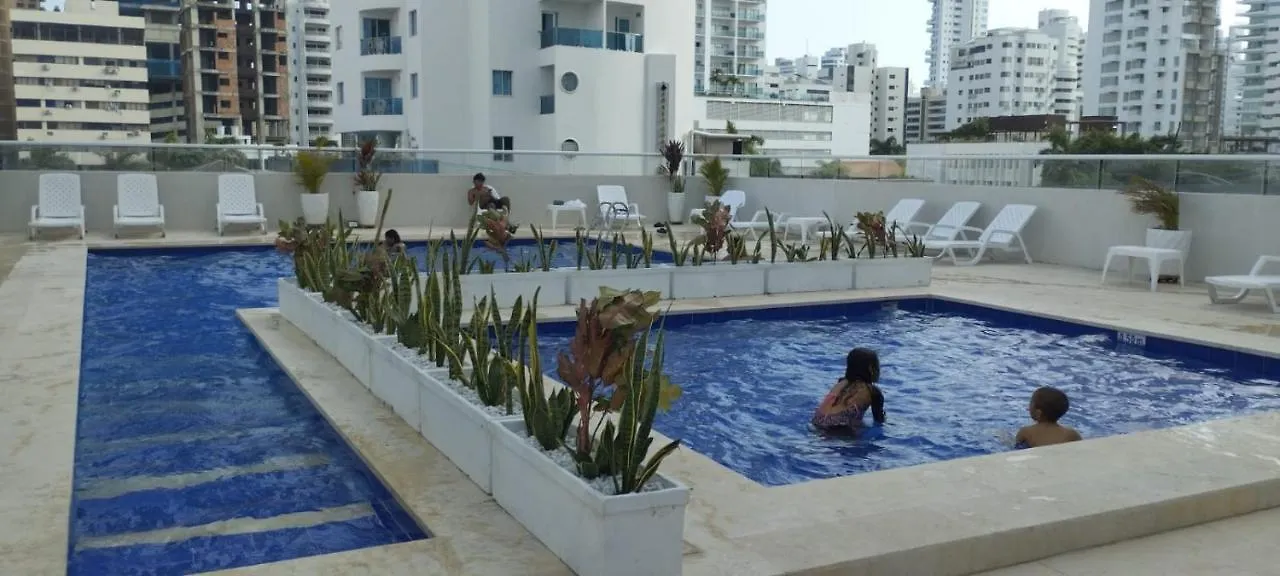 Comodo Apartamento En Bocagrande Cartagena 801B