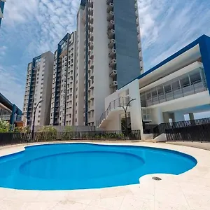  Apartamento Hermoso Apartamento Con Piscina, Jacuzzi Y Sauna Dentro De Conjunto